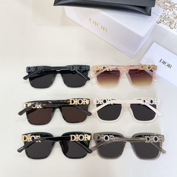 Dior Signature Logo Square Sunglasses
