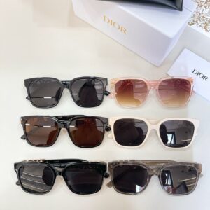 Dior Signature Logo Square Sunglasses