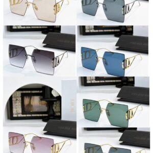 Dior CD Oversized Rimless Square Sunglasses