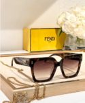 Fendi FE40101I Square Frame Sunglasses