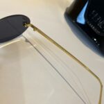 FENDI Vintage Oval Sunglasses | Lightweight Metal Frame, Effortless Luxury Style