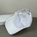Luxury designer three striped embroidered baseball cap, unisex adjustable casual classic sports cap