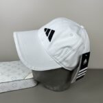 Luxury designer three striped embroidered baseball cap, unisex adjustable casual classic sports cap