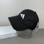 Luxury designer three striped embroidered baseball cap, unisex adjustable casual classic sports cap