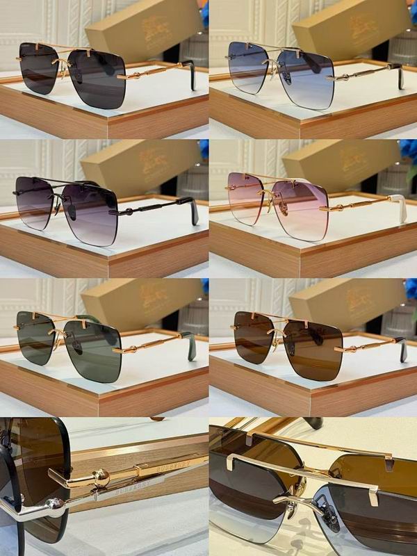 Luxury Rimless Square Sunglasses for Men & Women – Premium Metal Frame UV Protection Eyewear
