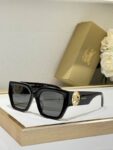 Burberry Premium Oversized Square Sunglasses with Gold Temple Detail