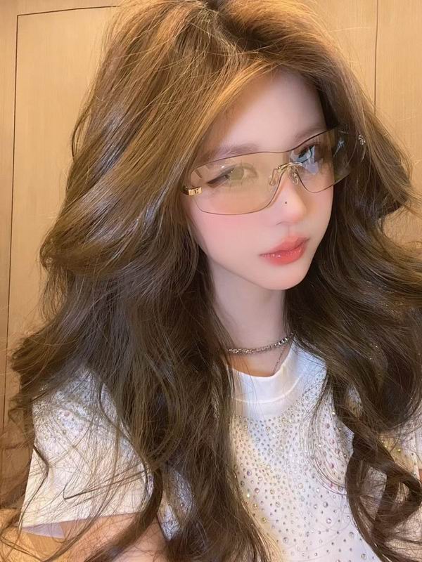 Burberry Rimless Shield Sunglasses