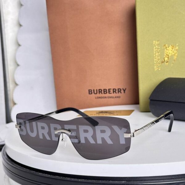 Burberry Rimless Shield Sunglasses