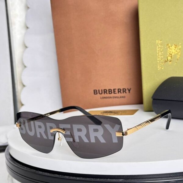 Burberry Rimless Shield Sunglasses