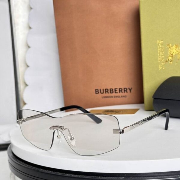 Burberry Rimless Shield Sunglasses