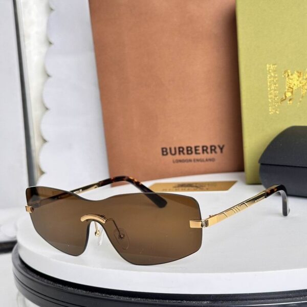 Burberry Rimless Shield Sunglasses