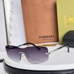 Burberry Rimless Shield Sunglasses