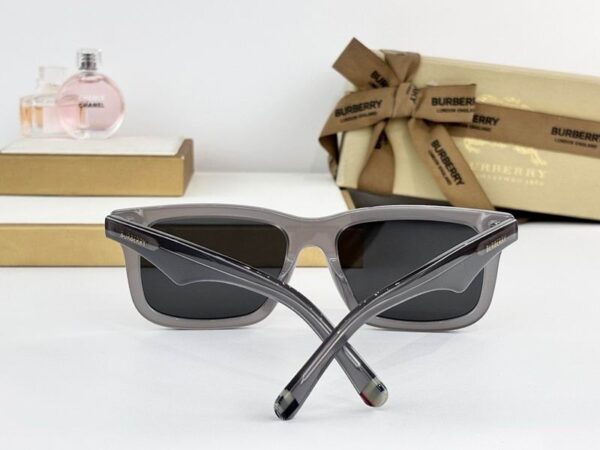 Burberry Classic Square Acetate Sunglasses – Unisex Luxury UV Protection