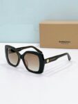 Burberry Retro Oversized Square Equestrian Knight Sunglasses