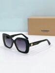 Burberry Retro Oversized Square Equestrian Knight Sunglasses