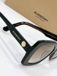 Burberry Retro Oversized Square Equestrian Knight Sunglasses