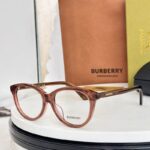 Burberry Cat-Eye Acetate Sunglasses - Luxury UV Protection with Subtle London Branding