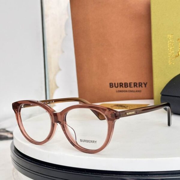 Burberry Cat-Eye Acetate Sunglasses - Luxury UV Protection with Subtle London Branding