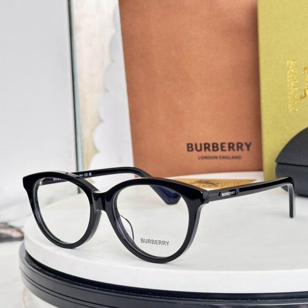 Burberry Cat-Eye Acetate Sunglasses - Luxury UV Protection with Subtle London Branding