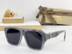Burberry Oversized Square Acetate Sunglasses - Luxury UV Protection with TB Monogram