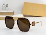 LOEWE Crystal Anagram Hexagon Sunglasses – Unisex Luxury UV Protection
