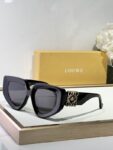 LOEWE Oversized Retro Cat-Eye Eyewear – Premium Acetate Frame with Gold Anagram