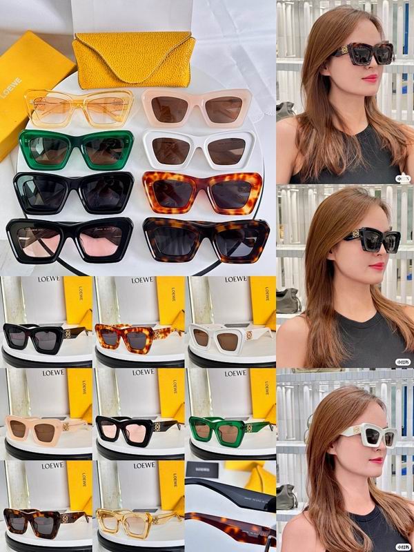 LOEWE Chunky Cat-Eye Anagram Sunglasses