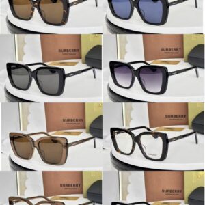 Burberry London Luxury Eyewear - New Season Oversized Acetate Sunnies