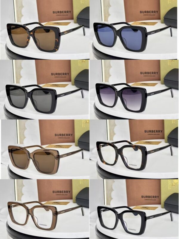 Burberry London Luxury Eyewear - New Season Oversized Acetate Sunnies